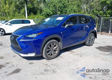 2017 Lexus Nx 200T F Sport from USA, damaged, VIN JTJYARBZ9H2084431
